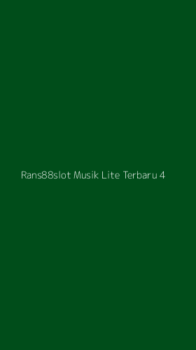 Tampilan Antarmuka Aplikasi Rans88slot Musik Lite Terbaru - 4