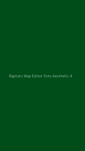 Tampilan Antarmuka Aplikasi Raptoto Wap Editor Foto Aesthetic - 4