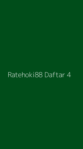Tampilan Antarmuka Aplikasi Ratehoki88 Daftar - 4