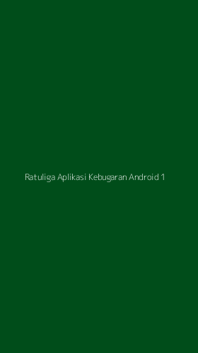 Tampilan Antarmuka Aplikasi Ratuliga Aplikasi Kebugaran Android - 1