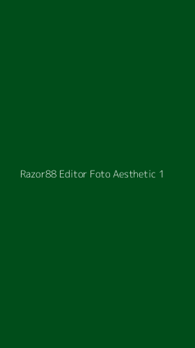 Tampilan Antarmuka Aplikasi Razor88 Editor Foto Aesthetic - 1