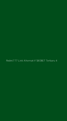 Tampilan Antarmuka Aplikasi Redmi777 Link Alternatif Sbobet Terbaru - 4