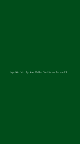 Tampilan Antarmuka Aplikasi Republik Ceko Aplikasi Daftar Slot Resmi Android - 3