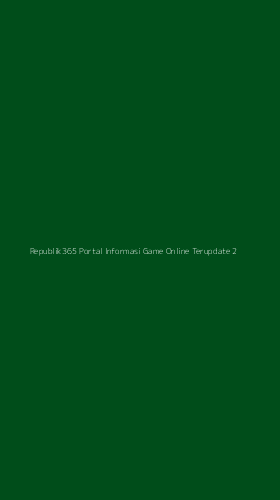 Tampilan Antarmuka Aplikasi Republik365 Portal Informasi Game Online Terupdate - 2