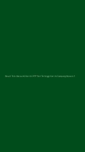 Tampilan Antarmuka Aplikasi Result Toto Macau 4d Hari Ini Rtp Slot Tertinggi Hari Ini Gampang Maxwin - 1