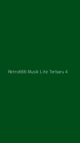 Tampilan Antarmuka Aplikasi Retro666 Musik Lite Terbaru - 4