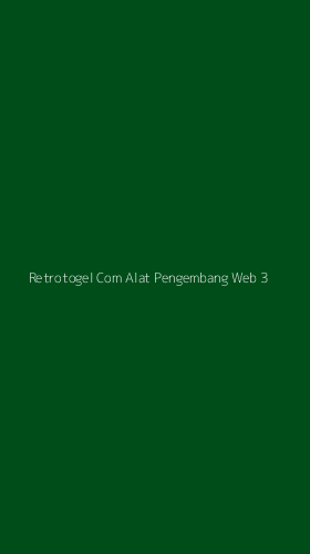 Tampilan Antarmuka Aplikasi Retrotogel Com Alat Pengembang Web - 3
