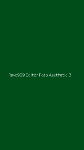 Tampilan Antarmuka Aplikasi Revo999 Editor Foto Aesthetic - 3