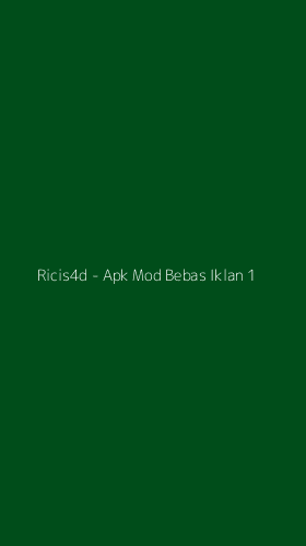 Tampilan Antarmuka Aplikasi Ricis4d - Apk Mod Bebas Iklan - 1