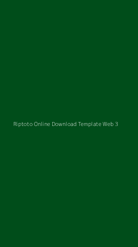 Tampilan Antarmuka Aplikasi Riptoto Online Download Template Web - 3