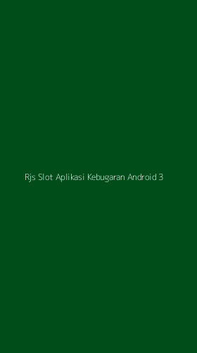 Tampilan Antarmuka Aplikasi Rjs Slot Aplikasi Kebugaran Android - 3
