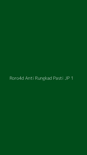 Tampilan Antarmuka Aplikasi Roro4d Anti Rungkad Pasti Jp - 1