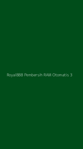 Tampilan Antarmuka Aplikasi Royal888 Pembersih Ram Otomatis - 3