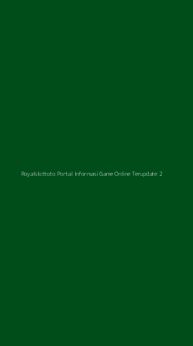 Tampilan Antarmuka Aplikasi Royalslottoto Portal Informasi Game Online Terupdate - 2