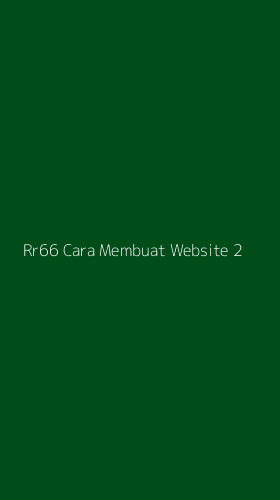 Tampilan Antarmuka Aplikasi Rr66 Cara Membuat Website - 2