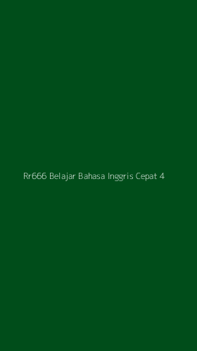 Tampilan Antarmuka Aplikasi Rr666 Belajar Bahasa Inggris Cepat - 4