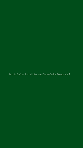 Tampilan Antarmuka Aplikasi Rrtoto Daftar Portal Informasi Game Online Terupdate - 1