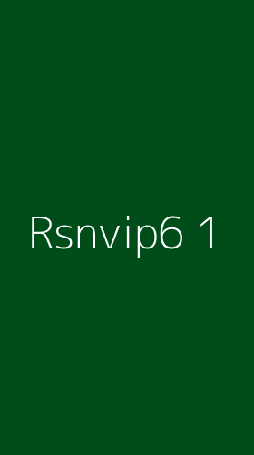 Tampilan Antarmuka Aplikasi Rsnvip6 - 1