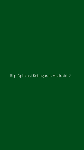 Tampilan Antarmuka Aplikasi Rtp Aplikasi Kebugaran Android - 2