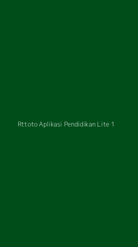 Tampilan Antarmuka Aplikasi Rttoto Aplikasi Pendidikan Lite - 1