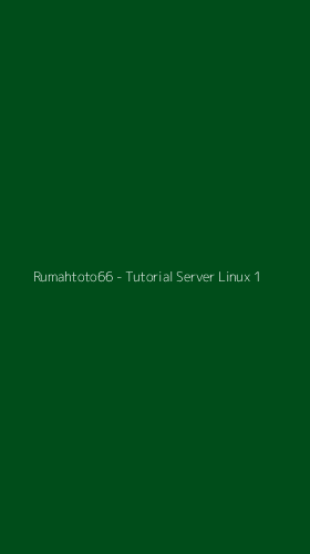 Tampilan Antarmuka Aplikasi Rumahtoto66 - Tutorial Server Linux - 1