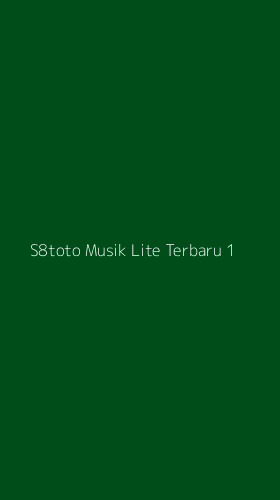 Tampilan Antarmuka Aplikasi S8toto Musik Lite Terbaru - 1