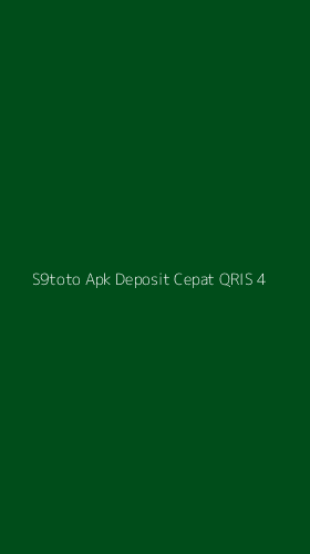 Tampilan Antarmuka Aplikasi S9toto Apk Deposit Cepat Qris - 4