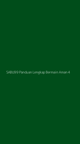 Tampilan Antarmuka Aplikasi Sabu99 Panduan Lengkap Bermain Aman - 4