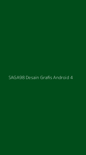 Tampilan Antarmuka Aplikasi Saga98 Desain Grafis Android - 4