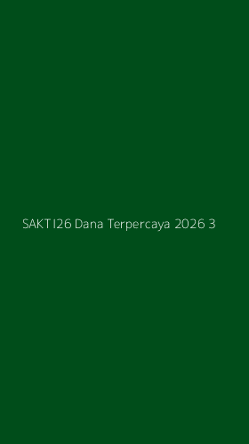 Tampilan Antarmuka Aplikasi Sakti26 Dana Terpercaya 2026 - 3