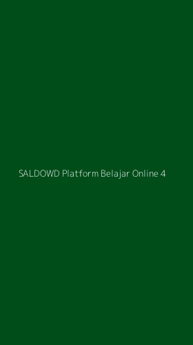 Tampilan Antarmuka Aplikasi Saldowd Platform Belajar Online - 4