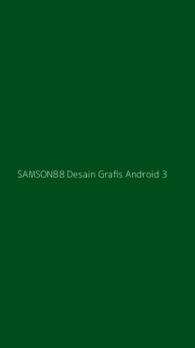 Tampilan Antarmuka Aplikasi Samson88 Desain Grafis Android - 3