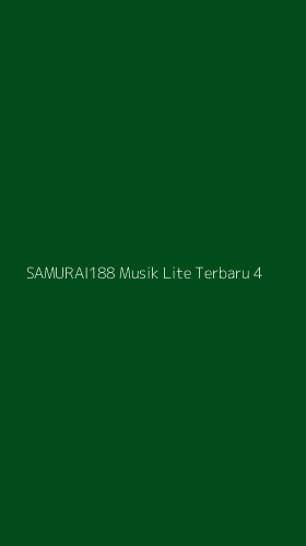 Tampilan Antarmuka Aplikasi Samurai188 Musik Lite Terbaru - 4