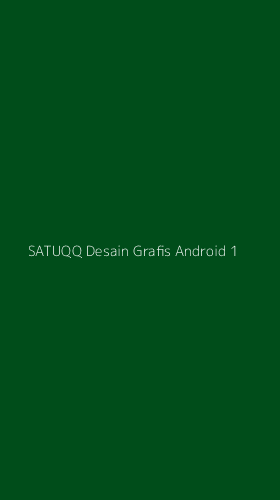 Tampilan Antarmuka Aplikasi Satuqq Desain Grafis Android - 1
