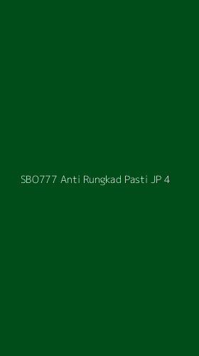 Tampilan Antarmuka Aplikasi Sbo777 Anti Rungkad Pasti Jp - 4