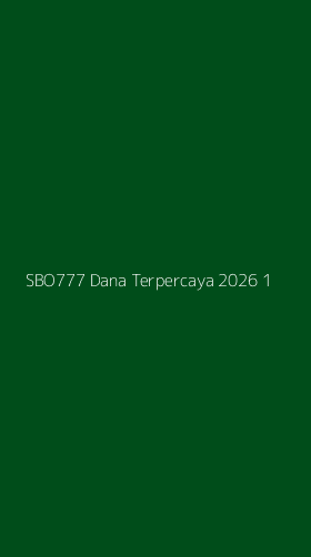 Tampilan Antarmuka Aplikasi Sbo777 Dana Terpercaya 2026 - 1