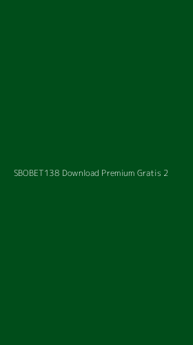 Tampilan Antarmuka Aplikasi Sbobet138 Download Premium Gratis - 2