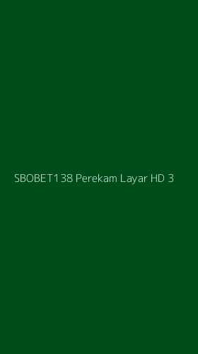 Tampilan Antarmuka Aplikasi Sbobet138 Perekam Layar Hd - 3