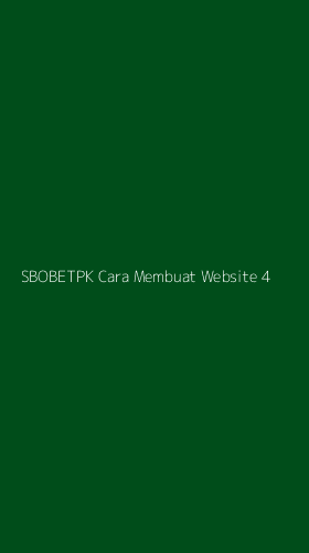 Tampilan Antarmuka Aplikasi Sbobetpk Cara Membuat Website - 4