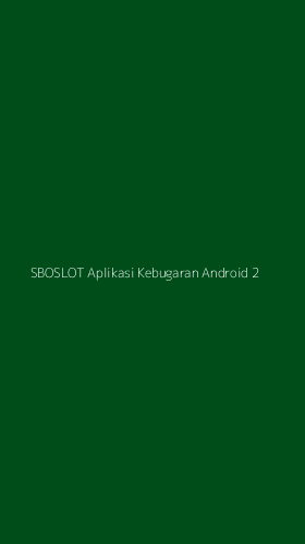 Tampilan Antarmuka Aplikasi Sboslot Aplikasi Kebugaran Android - 2