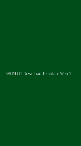 Tampilan Antarmuka Aplikasi Sboslot Download Template Web - 1