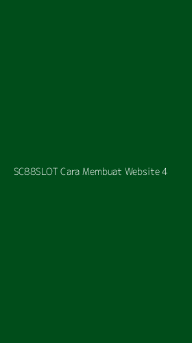 Tampilan Antarmuka Aplikasi Sc88slot Cara Membuat Website - 4