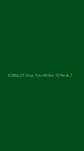 Tampilan Antarmuka Aplikasi Sc88slot Situs Toto 4d Bet 10 Perak - 2