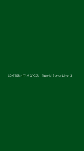 Tampilan Antarmuka Aplikasi SCATTER HITAM GACOR - Tutorial Server Linux - 3