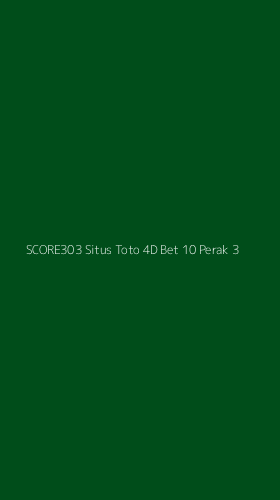 Tampilan Antarmuka Aplikasi Score303 Situs Toto 4d Bet 10 Perak - 3
