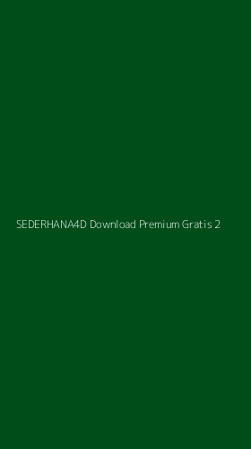 Tampilan Antarmuka Aplikasi Sederhana4d Download Premium Gratis - 2