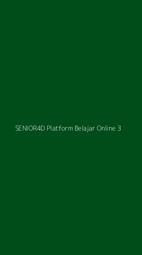 Tampilan Antarmuka Aplikasi Senior4d Platform Belajar Online - 3