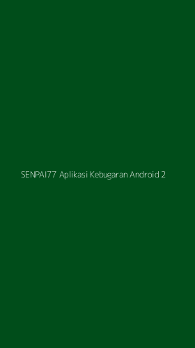 Tampilan Antarmuka Aplikasi Senpai77 Aplikasi Kebugaran Android - 2