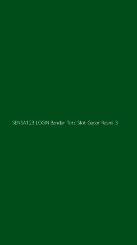 Tampilan Antarmuka Aplikasi Sensa123 Login Bandar Toto Slot Gacor Resmi - 3