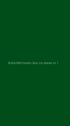 Tampilan Antarmuka Aplikasi Sensa388 Prediksi Bola Jitu Malam Ini - 1